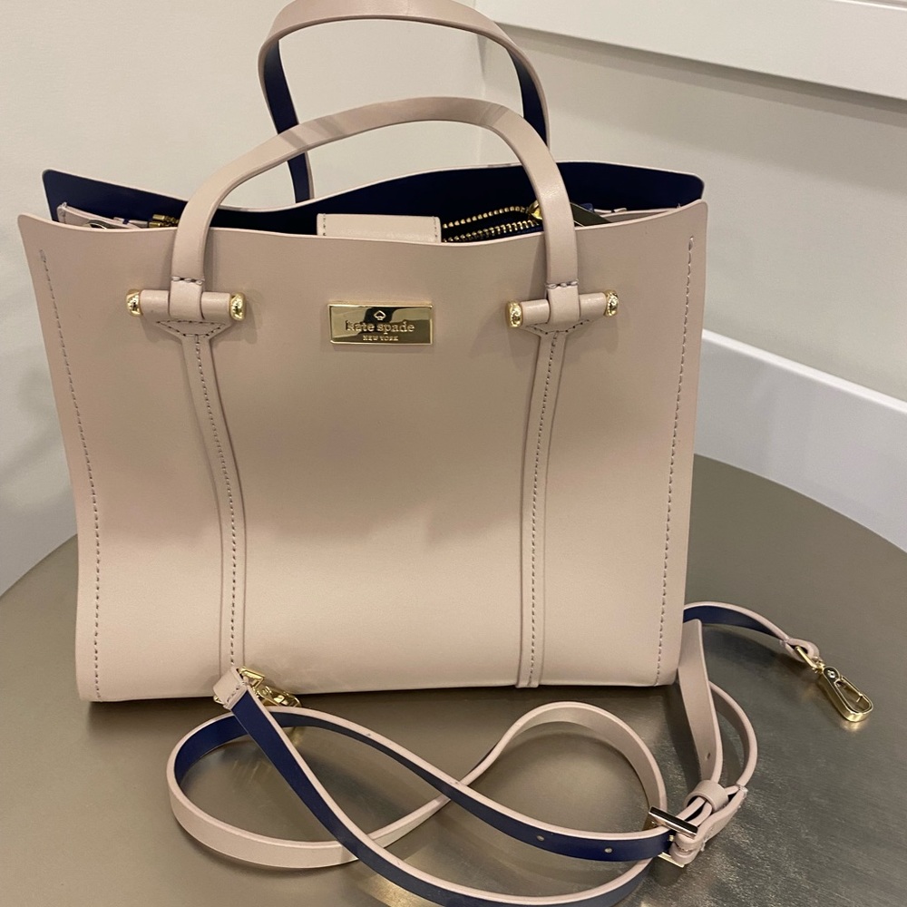 Beige Kate Spade handbag